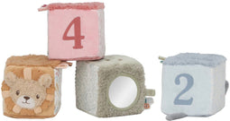 Little Dutch - Safari Friends - Zachte Blokkenset - Multicolor