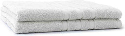 LINNICK Pure Handdoeken Set - Douchelaken - 100% Katoen - White - 70x140cm- Per 2 Stuks