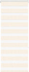 vidaXL - Zebra - rolgordijn - 65x150 - cm - stofbreedte - 60,9 - cm - marmerbeige
