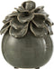J-Line Bloem Decoratief Keramiek Grijs - Bloemenvaas 15.00 cm hoog