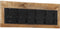 vidaXL - Wandkapstok - met - 6 - haken - massief - mangohout