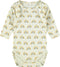 NAME IT NBMDITIM LS BODY BOX - Jongens Romper - Lange mouwen - Regenboogprint - Maat 68