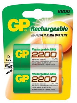 GP ReCyko+ 2200mAh - Ni-MH Batterijen - Laag zelfontlading - Wit