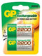 GP ReCyko+ 2200mAh - Ni-MH Batterijen - Laag zelfontlading - Wit