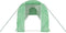 vidaXL - Tuinkas - met - stalen - frame - 28 - m² - 14x2x2 - m - groen