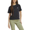Dames-T-Shirt met Korte Mouwen Adidas Essentials Zwart Maat M