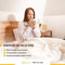 UPLY Wake up light - Digitale wekker - Natuurlijke zonsopkomst 30 geluiden - USB oplaadpunt