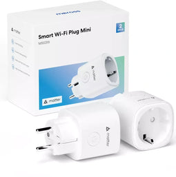 Meross MSS315 - Smart Wi-Fi Plug met Energiebewaking - Binnengebruik (2 stuks)
