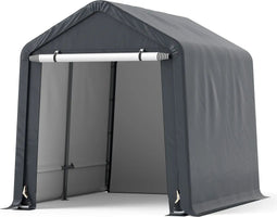 Cost Garagetent - Opslagtent - 240 x 195 x 214 cm - Waterdicht - Grijs