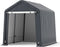 Cost Garagetent - Opslagtent - 240 x 195 x 214 cm - Waterdicht - Grijs