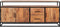 Dressoir Bali - 180cm