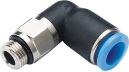 TRU COMPONENTS Haakse koppeling GPL12-G02 Buis-Ø: 12 mm Afm. schroefdraad: G1/4 1 stuk(s)