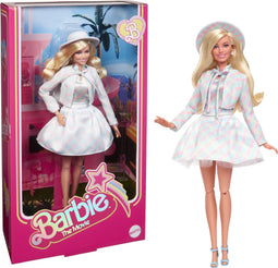 Barbie The movie pop - Margot Robbie - Blauwe ruitjes - Barbie film pop