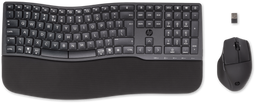 HP 680 Comfort - Draadloos toetsenbord en muis combi - Dual-mode met programmeerbare snelkoppelingen - Zwart