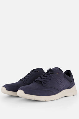 Ecco Irving - Lage Sneakers - Uitneembaar voetbed - Blauw