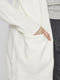VILA VIRIL OPEN LS KNIT CARDIGAN - Dames - Halflang - Wit - Maat L