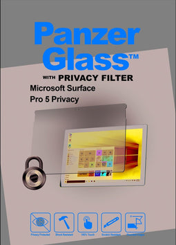 PanzerGlass Surface Pro 4/5/6/7 - Screenprotector - Privacy - 0.4mm