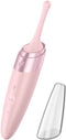 Satisfyer, tipvibrator, 'Twirling Delight', 17 cm, waterdicht, oplaadbaar, medische siliconen