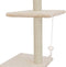 vidaXL - Kattenkrabpaal - met - sisal - krabpalen - 260 - cm - beige