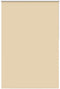vidaXL - Rolgordijn - verduisterend - 165x210 - cm - stofbreedte - 161,6 - cm - beige