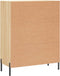 vidaXL - Dressoir - 69,5x34x90 - cm - bewerkt - hout - sonoma - eikenkleurig