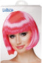 Boland - Pruik Bobline - Synthetisch haar - Hard roze