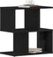vidaXL - Nachtkastje - 2 - stuks - Zwart - Eiken - 50x30x51,5 - cm - Engineered - Hout