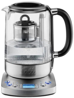 Solis 962.01 - Waterkoker met temperatuurregeling - 1,7L - 2200W - Timerfunctie
