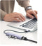 Ugreen 60554 - Laptop Dock & Poortreplicator - 4 USB 3.0 poorten - Grijs