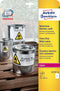 Etiket avery l4775-20 210x297mm wit 20stuks