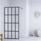 vidaXL - Inloopdouchewand - 118x190 - cm - mat - gehard - glas