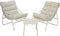 Home & Styling Tuinmeubel set - Fauteuils en bijzettafeltje - Beige