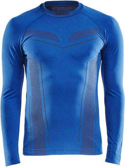 Craft Pro Control Seamless Longsleeve - Thermoshirt - Strakke pasvorm - Royal