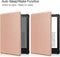 Lunso - sleepcover hoes - Geschikt voor Kindle Paperwhite 2021 (6.8 inch) - Rose Gold