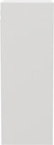 vidaXL Wandkast - 34,5x32,5x90 cm - bewerkt hout - hoogglans wit