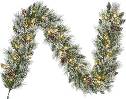 Black Box Trees Vandans Guirlande - LED Verlichting 30 lampjes - L180 cm Groen Frosted