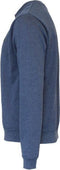 Donnay Dean - Fleece Sweater - Ronde hals - Donkerblauw gemeleerd - maat S