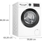 Bosch WGG24400gb - Wasmachine - 9 kg - 1400 tpm - Energieklasse A - Wit