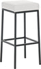 Barkruk Helsinki Kunstleer B80, Cognac
