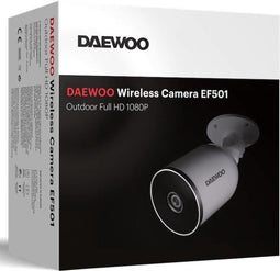 Daewoo EF501 - Beveiligingscamera - IP Camera Draai - Full-HD 1080P -