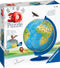 Ravensburger XXL Kinder globe (Engels) - 3D Puzzel - 180 stukjes