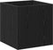 vidaXL - Plantenbak - Zwart - Eiken - 40x40x40 - cm - Engineered - Wood