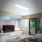 Briloner Slim - LED Plafonniére - ultraplat 3000 lumen 4000K - wit 58x20x3 cm
