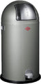 Wesco Kickboy Prullenbak - 40 liter - Zilver