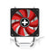 Xilence A402 - Koeler - 130W TDP - Zwart Rood Zilver