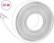 vidaXL - Tuinranden - 3 - st - 10 - m - 15 - cm - polyetheen - bruin