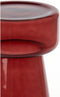 Light & Living Bijzettafel Dakwa - Rood - Ø30cm - Modern