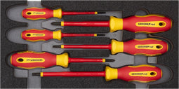 Gedore Red Vde-schroevendraaierset Kruiskop (ph) + Sleuf 6-delig