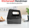 Kitchenwell Handmixer - 10 Snelheden met Turbofunctie - Vaatwasserbestendig - Zwart