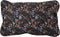 BePureHome Vogue Kussen Flower - Velvet - Zwart - 40x60